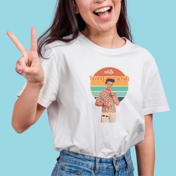 Retro Win Oo Design on tshirt